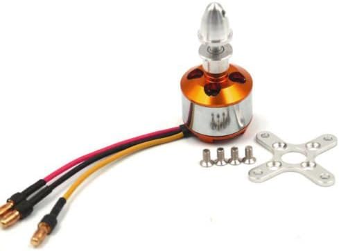 ApTechDeals BLDC1800KV01 1800Kv Outrunner Brushless Motor with Bullet Connectors