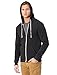 Alternative Men's Rocky Fleece Zip Hoodie, Eco True Black, X-Large