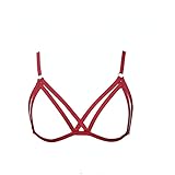 Women Sexy Elastic Harness Lingerie Porn Cupless