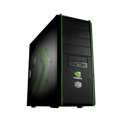 Cooler Master NV-334-KWN1-GP Elite 334 nVidia Edition ATX, MATX Mid Tower Case