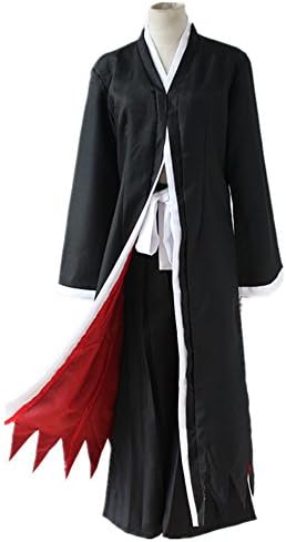 Atourcos Cosplay Costume Anime Bleach Ichigo Kurosaki Bankai Costume Cloak