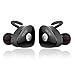 GRDE Bluetooth Earbuds, True Wireless Stereo Earphones Noise Isolation Mini Sweatproof Sports Headphones with Mic Dual In-ear Buds Headset (Black)