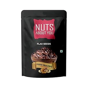 NUTS ABOUT YOU Flax Seeds Pouch, 2 x 250 g