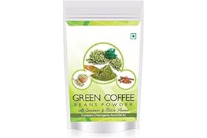 UE Organic Green Coffee Beans Flavoured Powder For Weight Management - 100 Gram (Pack Of 1)