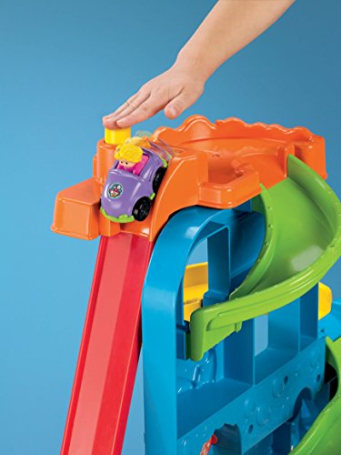 41suUUN4gpL - Fisher-Price Little People Loops 'n Swoops Amusement Park [Amazon Exclusive]