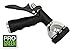 Garden Hose Spray Nozzle by Pro Green | Heavy Duty 8 Spray Metal Zinc Alloy | Chrome Finish | Soft Grip Water Nozzle | Full Warranty