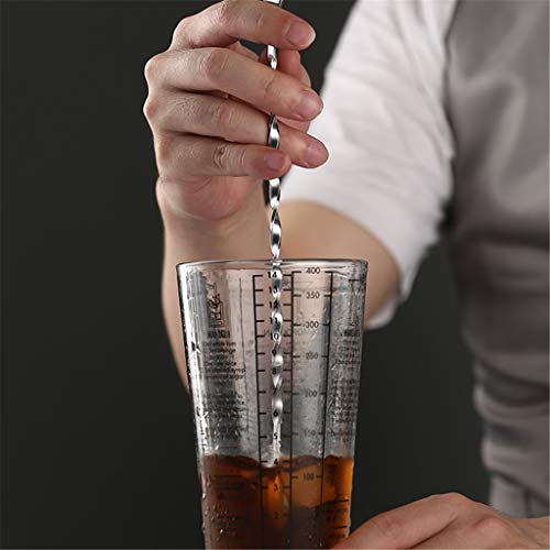 WUHUAROU Edelstahl Cocktail Shaker Sieb Tong Löffel Pourer Jigger Cork 750ml mit Weinregal Cocktail Rezept – Bild 7