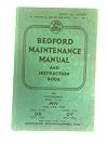 Bedford Maintenance Manual & Instruction Book