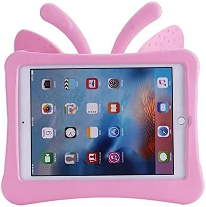Butterfly Ipad Mini Case, Kids Light Weight Cute Butterfly Design Shock Proof Protective EVA Foam Case for Ipad Mini/Mini 2/Mini 3/Mini 4 Tablet (Pink)
