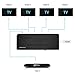 [Upgrade Version] HDMI Splitter SOWTECH 1X4 Ports Powered Video Converter with Full Ultra HD 1080P 4K/2K, 3D Resolutions and HDCP (1 Input to 4 Outputs) - Black