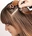 Emosa 100% Real Human Hair Clips in Hair Extensions Full Head #1 Jet Black #1B Natural Black (20inch, Natural Black)