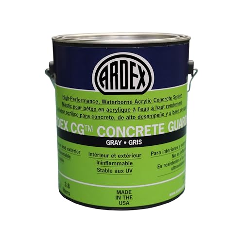 Ardex CG Concrete Guard Waterborne Acrylic Sealer 1 Gal Pail Gray, 11963