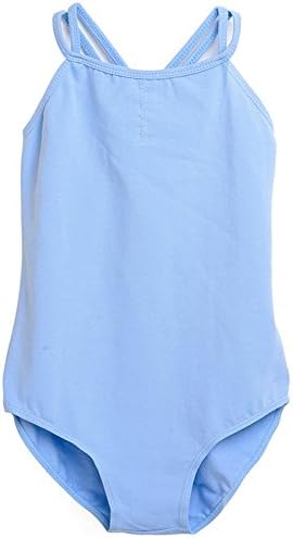 Apexsolaire Girls' Double Strap Camisole Leotard
