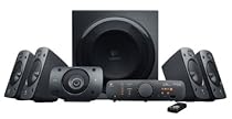 Logitech Z906 Surround Sound Speakers - (RMS) 500-W Subwoofer: 165-W, 3D Stereo