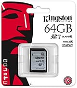 Kingston 64GB SDXC UHS Class 1 Class10 SD Card Black Grey Memory Card view 2