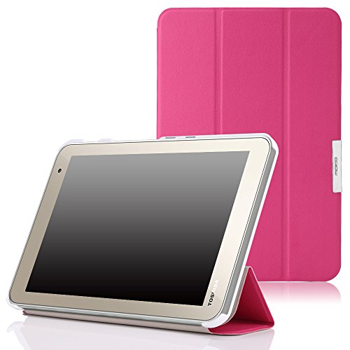 MoKo TOSHIBA Encore 2 WT8-B32CN / B64CN Case - Ultra Slim Lightweight Smart-shell Stand Cover Case for TOSHIBA Encore WT8-B32CN / B64CN 8 Inch Windows 8.1 Tablet, MAGENTA