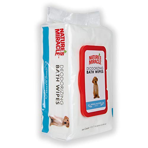 Nature's Miracle Deodorizing Bath Wipes for Dogs - Image 6
