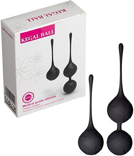 EMPOWA Kegel Exerciser Weights Beginner Kit | Premium Silicone Kegel Ball Exerciser Incontinence Tightening Ben Wa Ball Kegel | Doctor Recommended For Woman and Girls