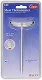 Cooper-Atkins 323-0-1 Bi-Metal Meat Thermometer, 130 To 190 Degrees F Temperature Range