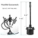 Cup Phone Holder for Car, Cell Phone Holder for Car Portable Cup Holder Phone Mount with Universal Adjustable Gooseneck for iPhone Samsung Galaxy and More (Black)