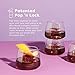 TOSSWARE POP 14oz Stemmed Vino SET OF 12, Premium Quality, Recyclable, Unbreakable & Crystal Clear Plastic Wine Glasses, 12 Count (Pack of 1)