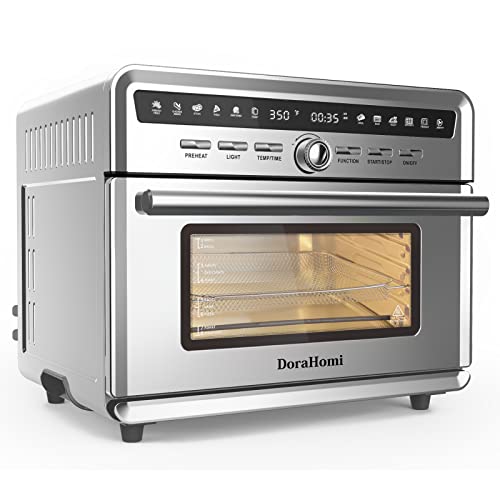 DoraHomi Air Fryer + Toaster Oven Combo with 26.3QT Large Capacity
