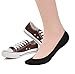 Women's Ultra Low Cut Liner No Show Socks with Non Skid Gel (Pack of 6)