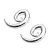 UMBRELLALABORATORY Magnetic Summer Style Silver Spiral Fake Faux Tapers Sold AS Pair w 109