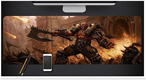 Mouse Pad，Professional Large Gaming Mouse Pad, World of Warcraft Mouse Pad,Extended Size Desk Mat Non-slip Rubber Mouse Mat (800 x 300 x3 mm / 31.5 x 11.8 x 0.12 inch, 13)