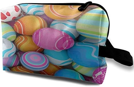 化粧ポーチ メイクポーチ イースターエッグ多色 大容量 多機能 収納力抜群 軽量 本物 便利 プレゼント 人気 小物入れ 旅行 旅行用化粧ポーチ おしゃれ 出張 かわいい