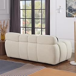 Alberobelo Boucle Sofa for Living Room, Cloud Couch