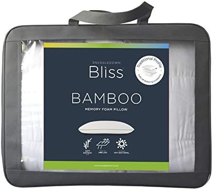 snuggledown memory foam pillow