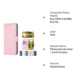 jioeuinly BLU View 2 Case Compatible for BLU View 2