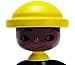 Hape Happy Firemen Wooden Play Figures for Toddler Roleplay