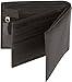 Sakkas Men's Bi-Fold Leather Wallet with 6 Credit Card Slots/ 2 Coin Pockets - Comes in a Gift bag - Black