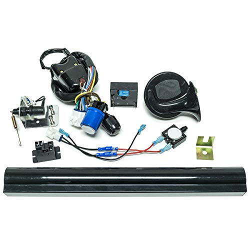 Club Car Precedent Golf Cart Light Kit Upgrade  Street Legal