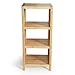 ToiletTree Products Bamboo Freestanding Organizing Shelf - Wooden Bathroom Shelf to Store Toiletries - Bamboo Shelf to Use in The Bathroom, Bedroom, and More - 4-Tier Shelf
