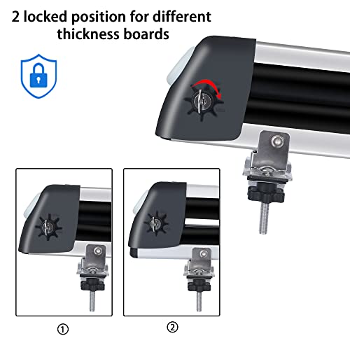 DRSPORTS 33" Aluminum Universal Car Rack Carrier Ski roof Racks