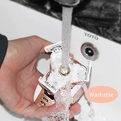 [2018 Upgraded] CENOVE Women's Painless Hair Remover for Leg Women Epilator Hair Removal Electric Shaver for Women’s Legs,Face,Lips,Bikini—As Seen On TV(Rose Gold) - Thumbnail 6
