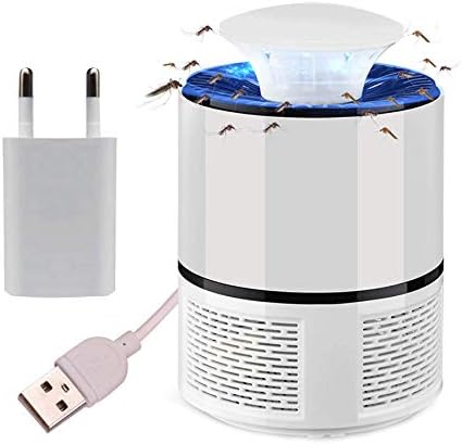 FILOL Fly Bug Zapper Mosquito Killer Insect Killing Trap Lamp, Indoor Cordless Pest Control Light Stinger Mosquitoes Moth Fly- Hang Stake in The Indoor Ground Residential, Commercial