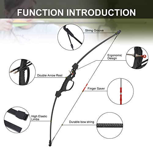Aimdor Archery Kids Bow and Arrow Set Youth Bow and Arrow Birthday Gift