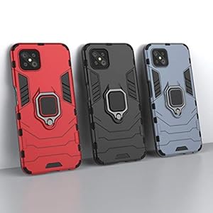 TANYO Custodia per cellulare + pellicola proteggi schermo per OPPO Reno4 Z 5G, in TPU/PC resistente agli urti [staffa a… - immagine 8