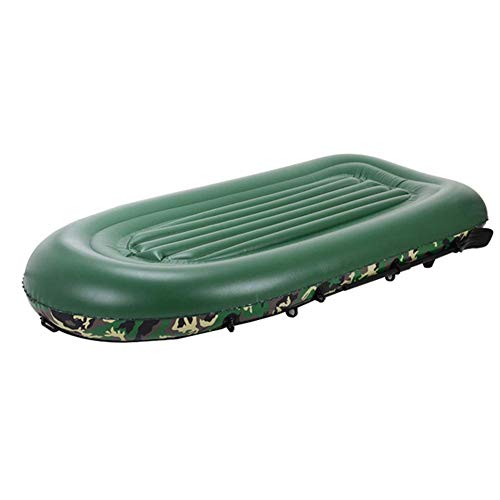 2-4 Personen Schlauchboot, 10ft Schlauchboot Floß, langlebiges 3-Lagen PVC Schlauchboot Set mit Paddel Luftpumpe… – Bild 4