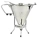 COLIBROX Confectionery Funnel Stainless Steel Funnel With Three Nozzles And Stand Professional Commercial Cake Decorating Tool Funnel