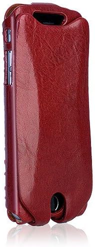 Orbino Deep Red Tuscan Pantera Sei Leather Case for Apple iPhone 6 / 6S