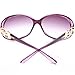 LianSan Fashion Sunglasses for women oversized Uv400 Protection Women's Sunglasses 13038 (Purple)