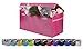 Toy Organizer Jumbo Collapsible Toy Chest for Kids (XX-Large), Huge Storage Basket w/Flip-Top Lid | Organizer Bin for Bedrooms, Closets, Child Nursery | Store Stuffed Animals, Games, Clothes, Shoes