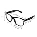 Clear Glasses Non Prescription Lens Plastic Transparent Frame Sunglasses Glass
