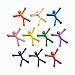 Refrigerator Magnets, 10pcs Mini Man Flexible Fridge Magnets, Cute Rubber Magnet Magnetic for Adults Office Fun Decorative Decoration (10)