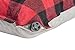 Big & Cozy Camp Pillow | Extra Large 20 in. by 14 in. Inflatable Travel / Camping Pillow with Soft Microfiber Flannel | The Big Ezzz by Relentless Recreation - Red Flannel